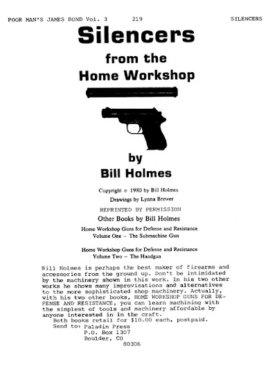 Bill Holmes-Silencers From the Home Workshop