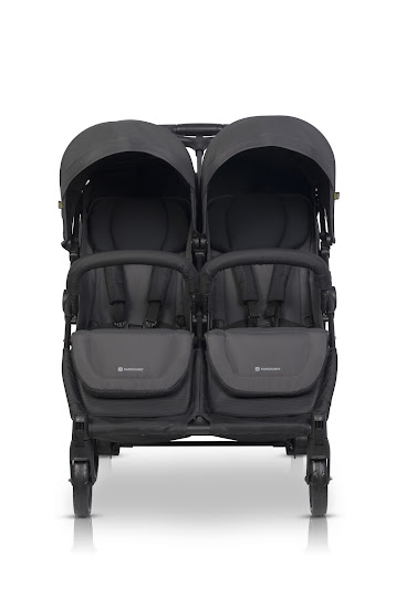 Stroller for twins Euro-Cart Doblo 2024 Iron