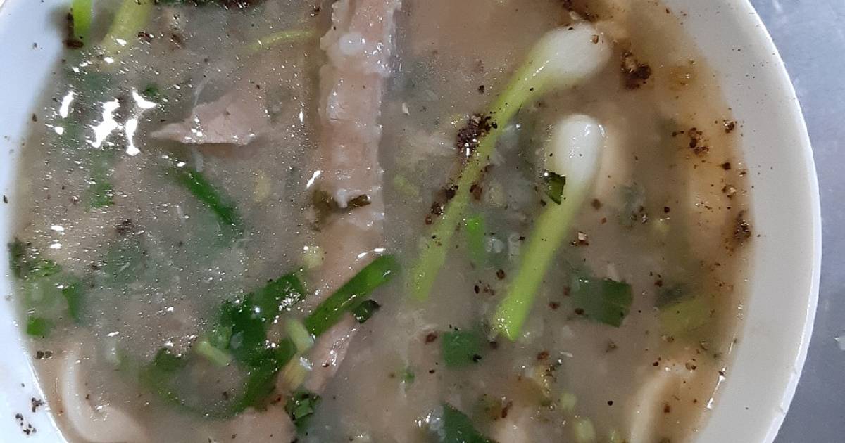 Cháo thịt bò