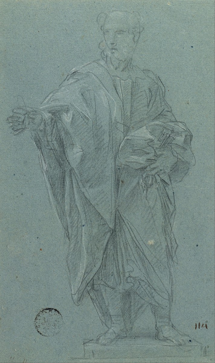 Study for a Statue of the Apostle Peter 1703