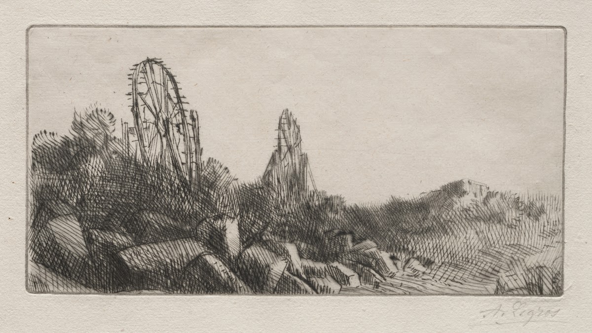 The Old Stone Quarries of Montrouge c 18571911