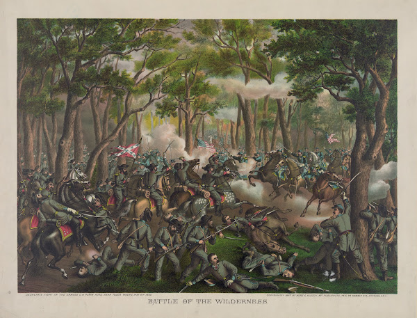 Battle of the WildernessDesperate fight on the Orange CH Plank Road near Todds T