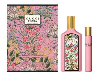 ESTUCHE GUCCI FLORA GORGEOUS GARDENIA  MUJER 2PZS 100ML EDP + 10ML EDP