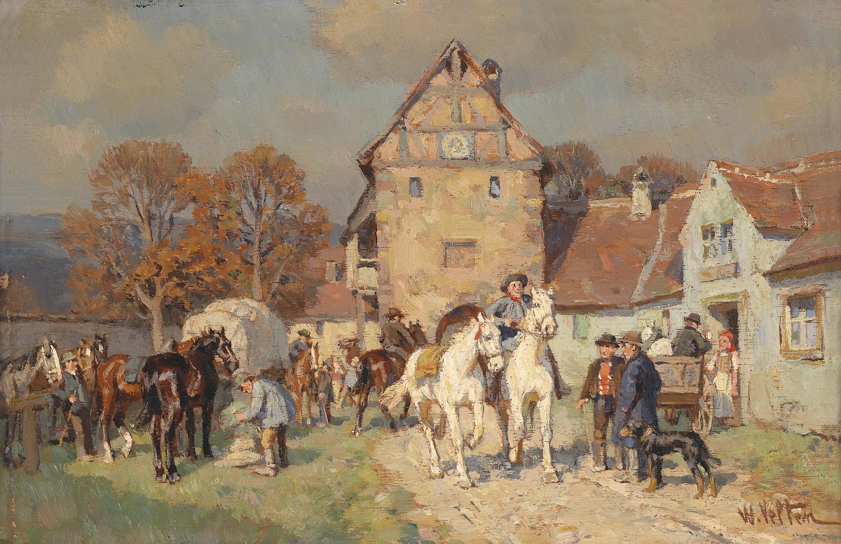 Markttag in Franken