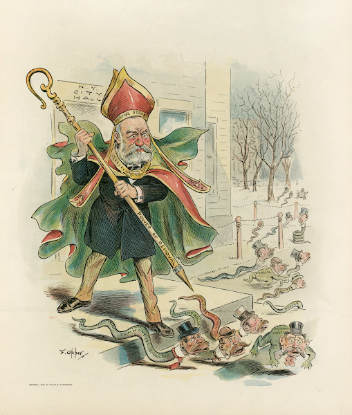 New Yorks St Patrick 1895