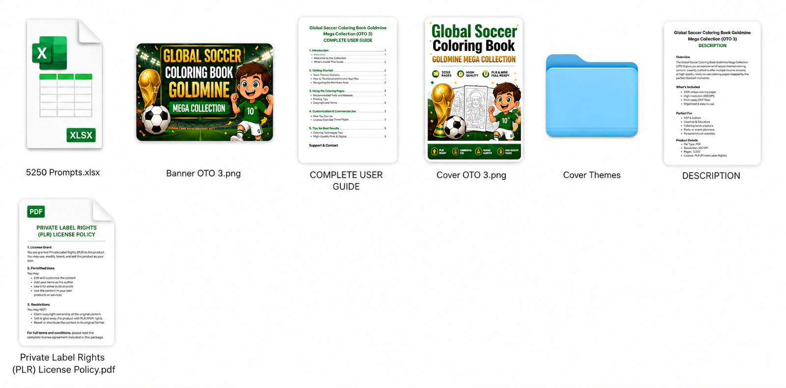 Global Soccer PLR Goldmine Mega Collection Blueprint