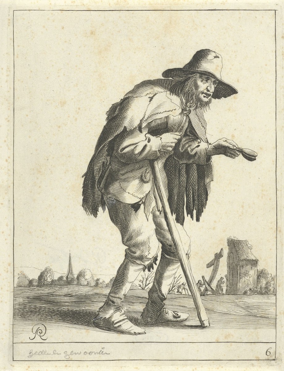 Melaatse bedelaar 1638 1652