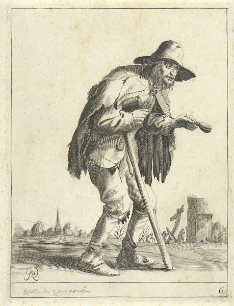 Melaatse bedelaar 1638 1652