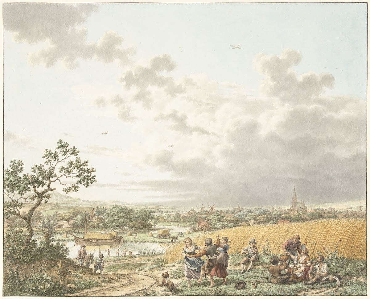Zomer middag en lucht 1797