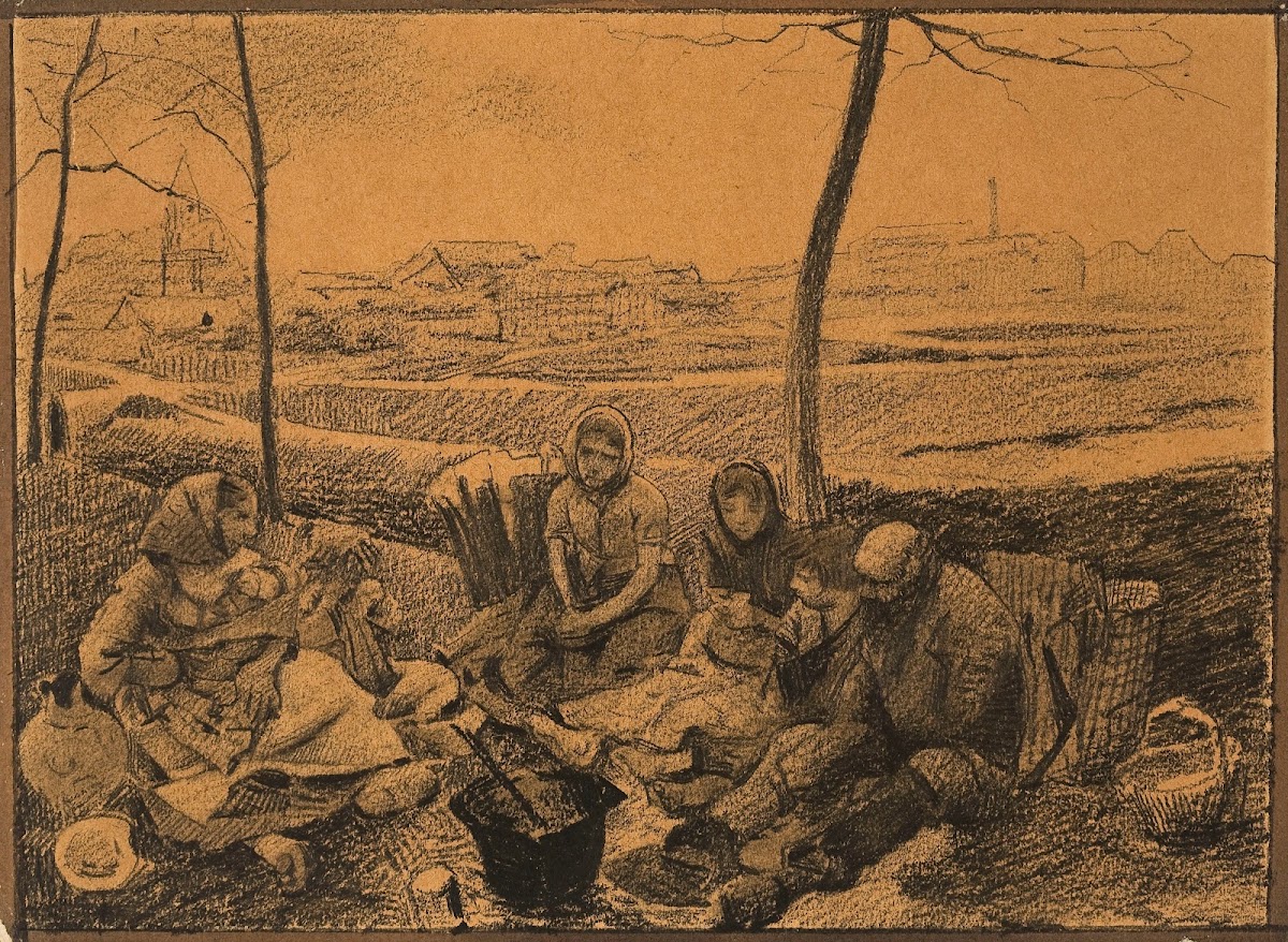 The Chalk Sellers Noon 1883