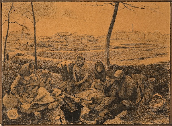 The Chalk Sellers Noon 1883