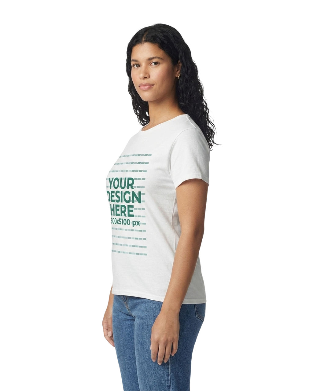 Gildan 5000L (US) - Ladies' Heavy Cotton T-Shirt (DTF)