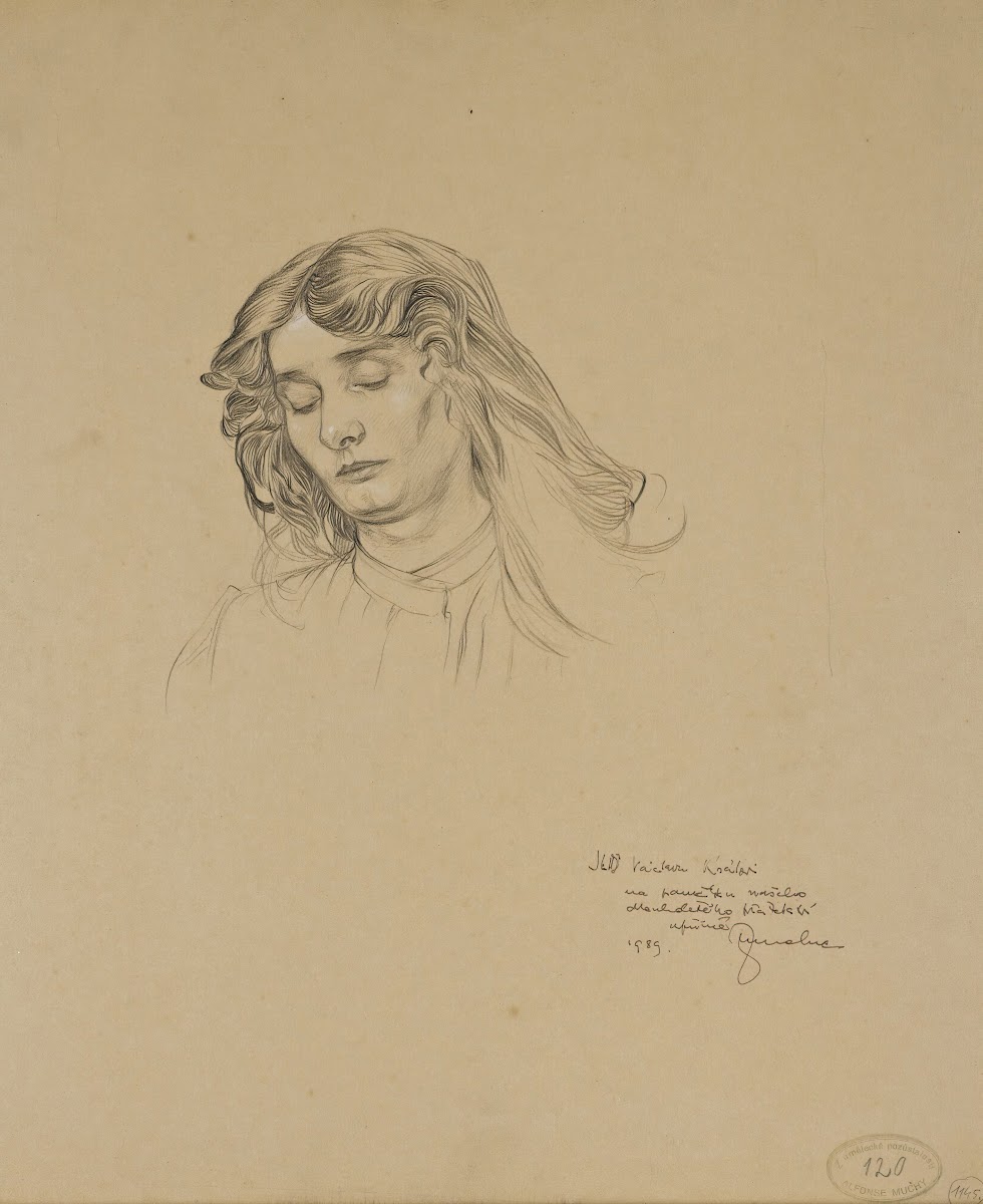 Czech young woman 1889