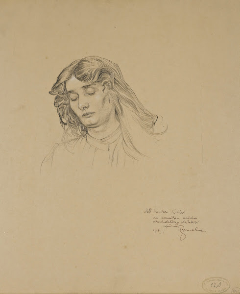 Czech young woman 1889