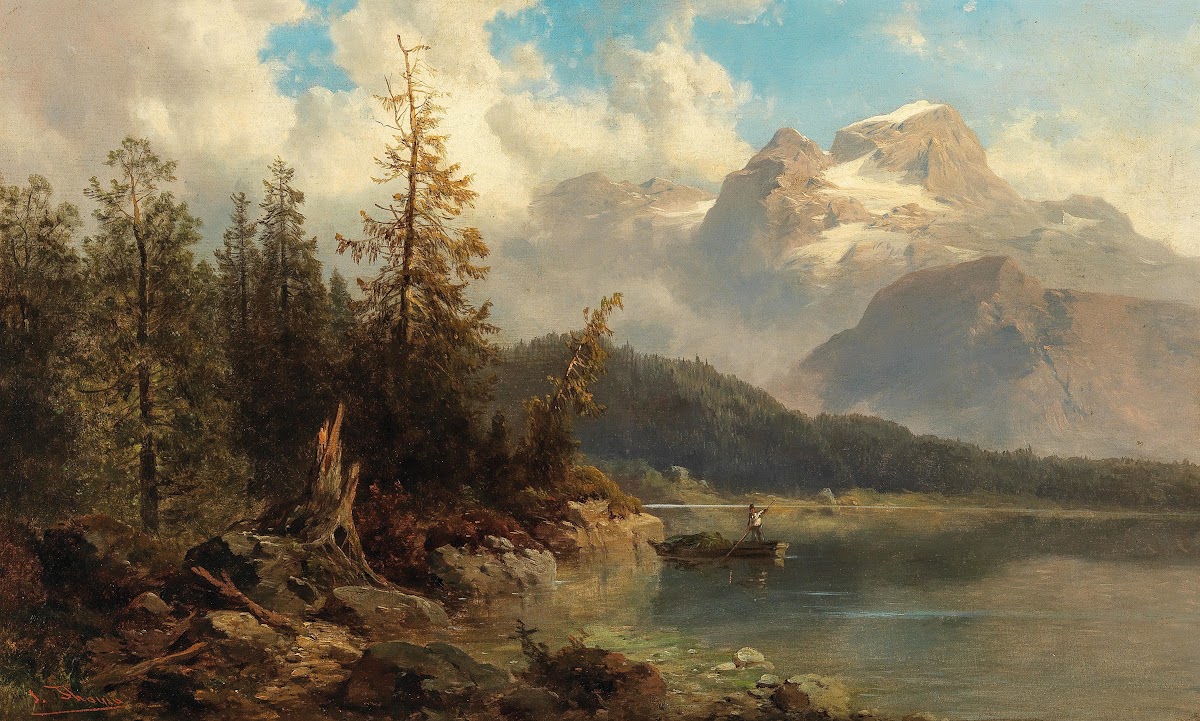 Lake Gosau with the Dachstein