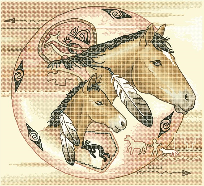DIM00326 Tribal Ponie