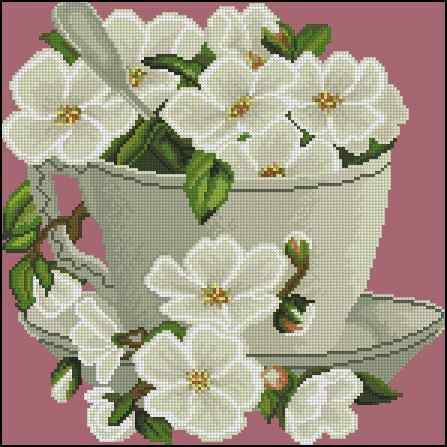 CMP 170323 Mug Of Flowers