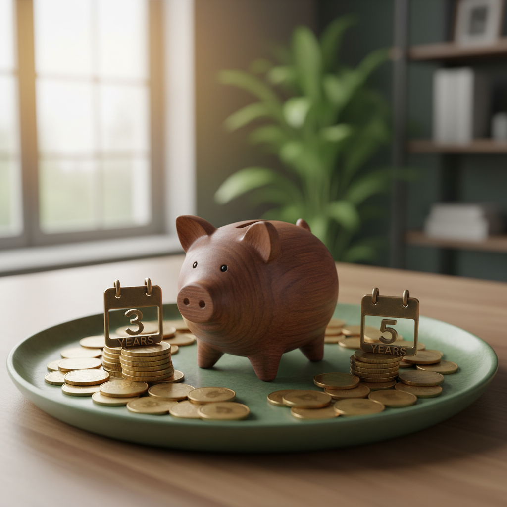 📢 5년은 너무 길었죠? 이제 3년만 모으세요