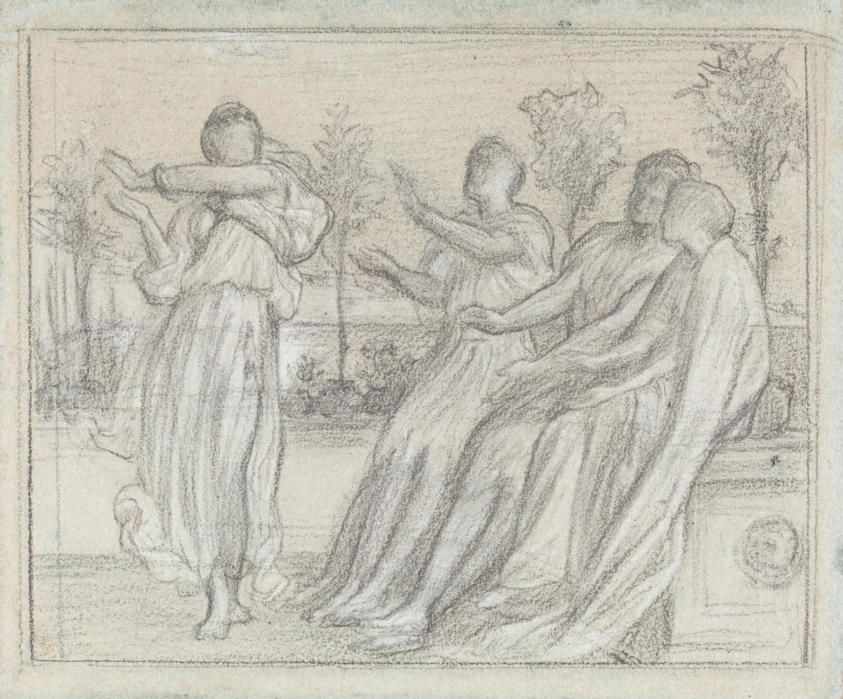 Study for Greek Girl Dancing c 1867