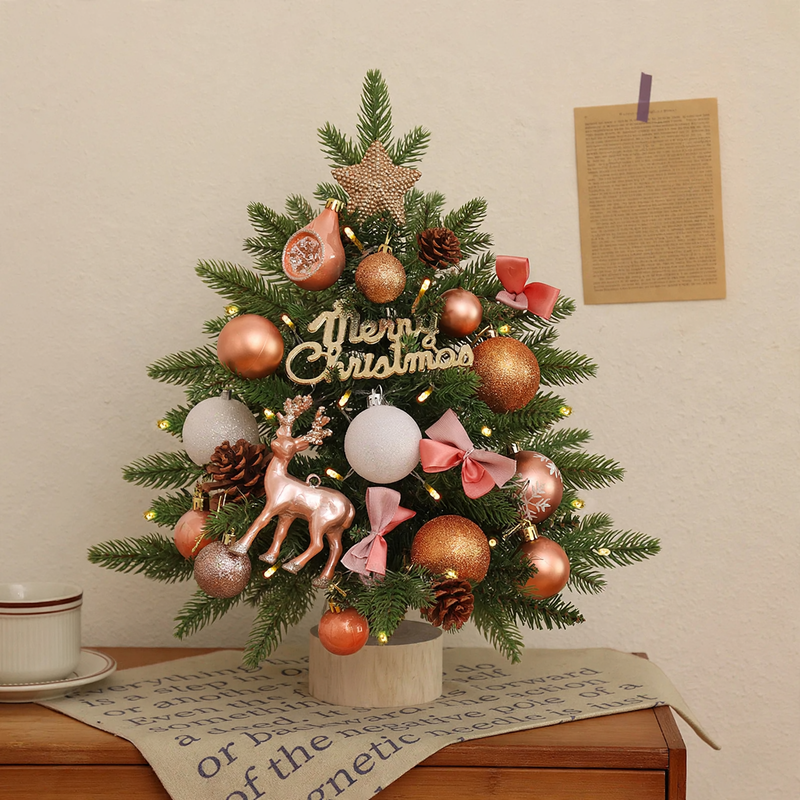 Artificial Mini Christmas Tree, 45-60 cm, PE Mix