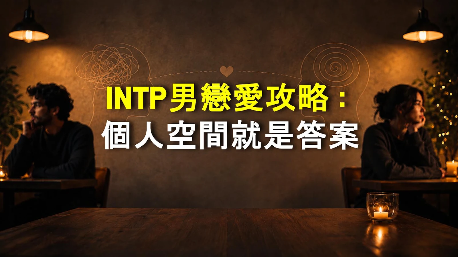 INTP男戀愛攻略：個人空間就是答案