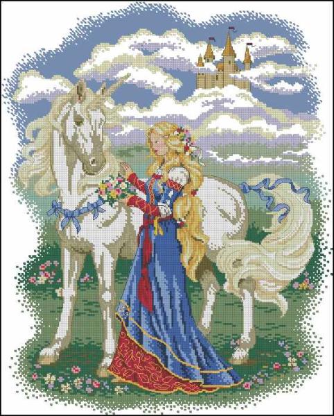 CMP 220203 Mlady And Unicorn