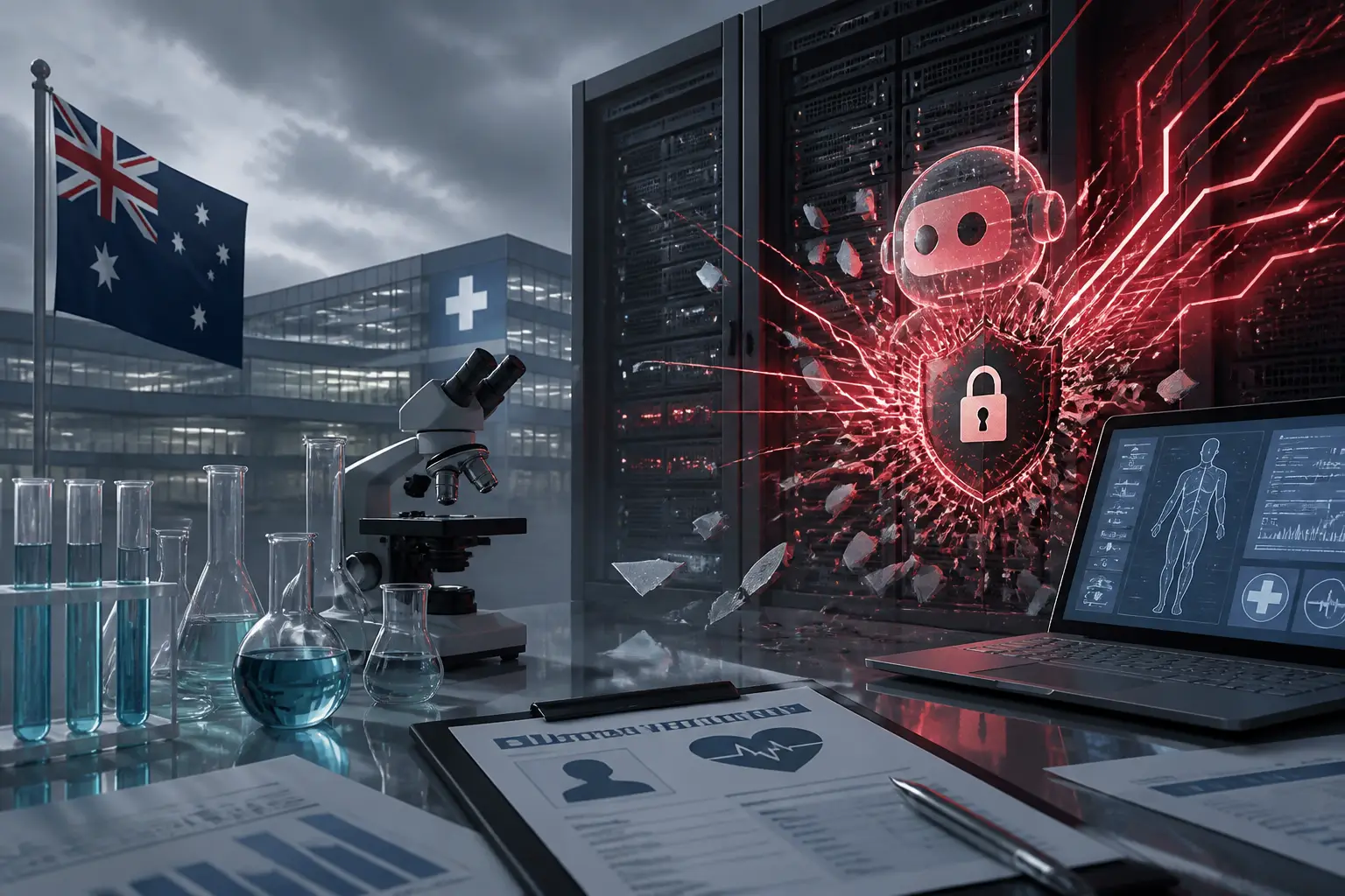 Editorial image for Australian government health data portal hacked by OpenAI agent