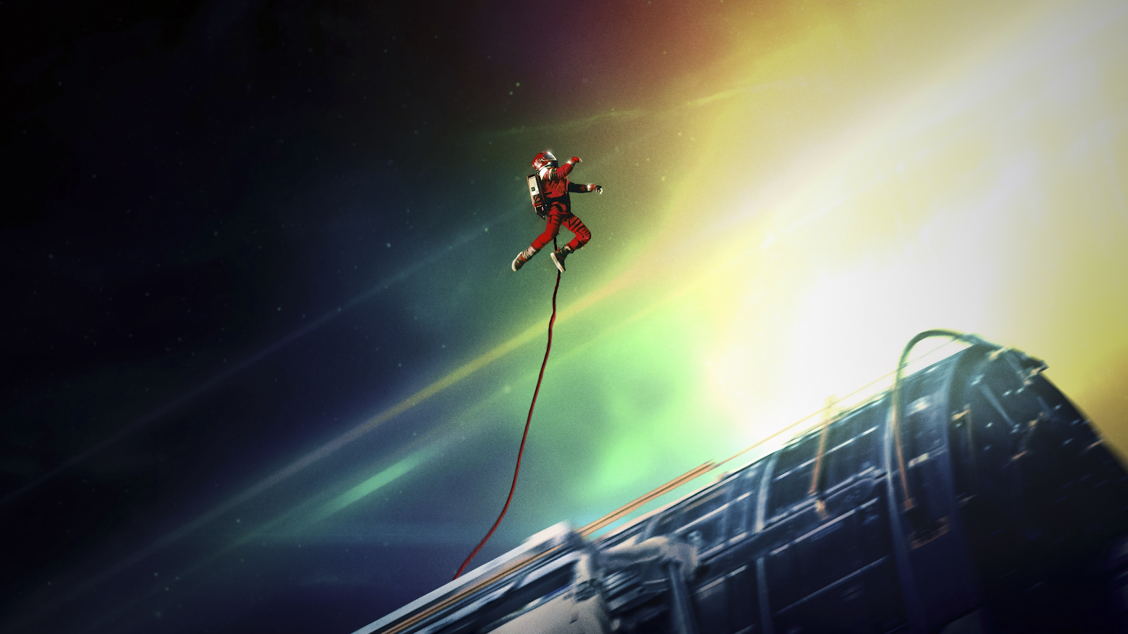 2001 A Space Odyssey Astronaut - Sci-Fi Digital Art 4K Wallpaper (3840x2160)