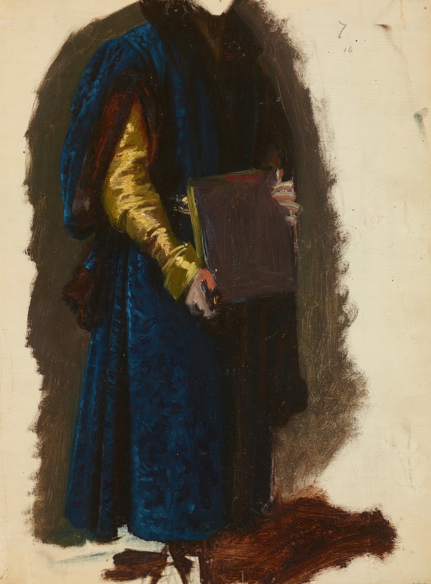 Jaśko of Tęczyns Garment Study to the Painting The Oath of Queen Jadwiga 1867