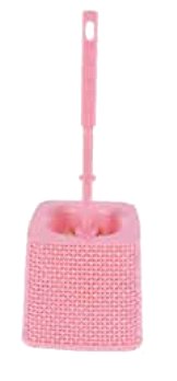 Bubbles Holder with Toilet Brush