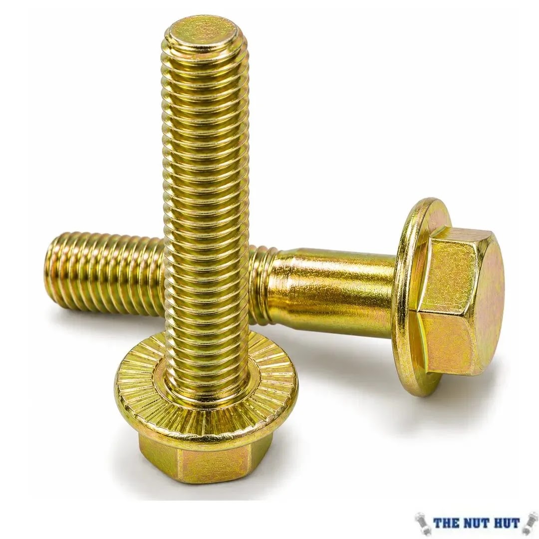 Hex Head Set Screws M8x16 Flanged 8.8 YP