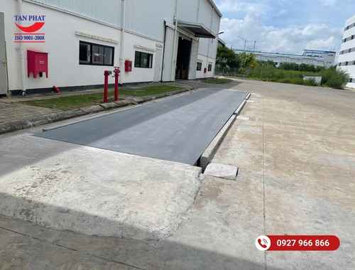 Tân Phát lắp đặt trạm cân ô tô tại Quảng Ninh