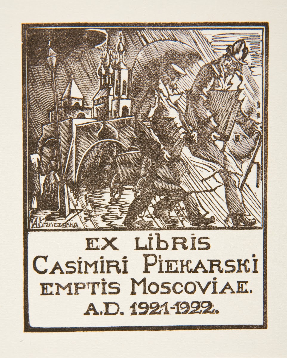 Ekslibris Kazimierza Piekarskiego 1893 1944 1922
