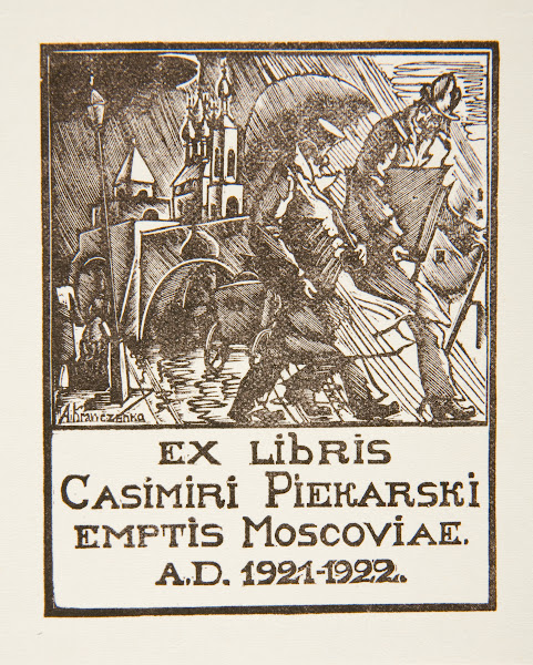 Ekslibris Kazimierza Piekarskiego 1893 1944 1922