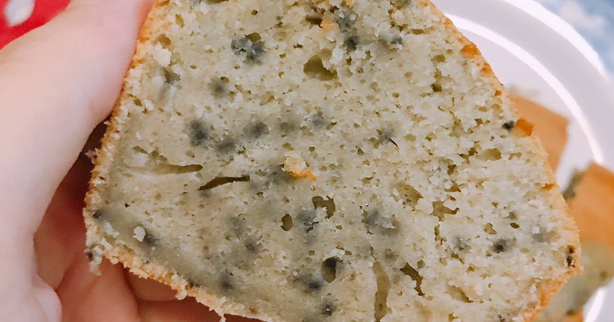 Bánh chuối việt quất (dùng nồi chiên không dầu)