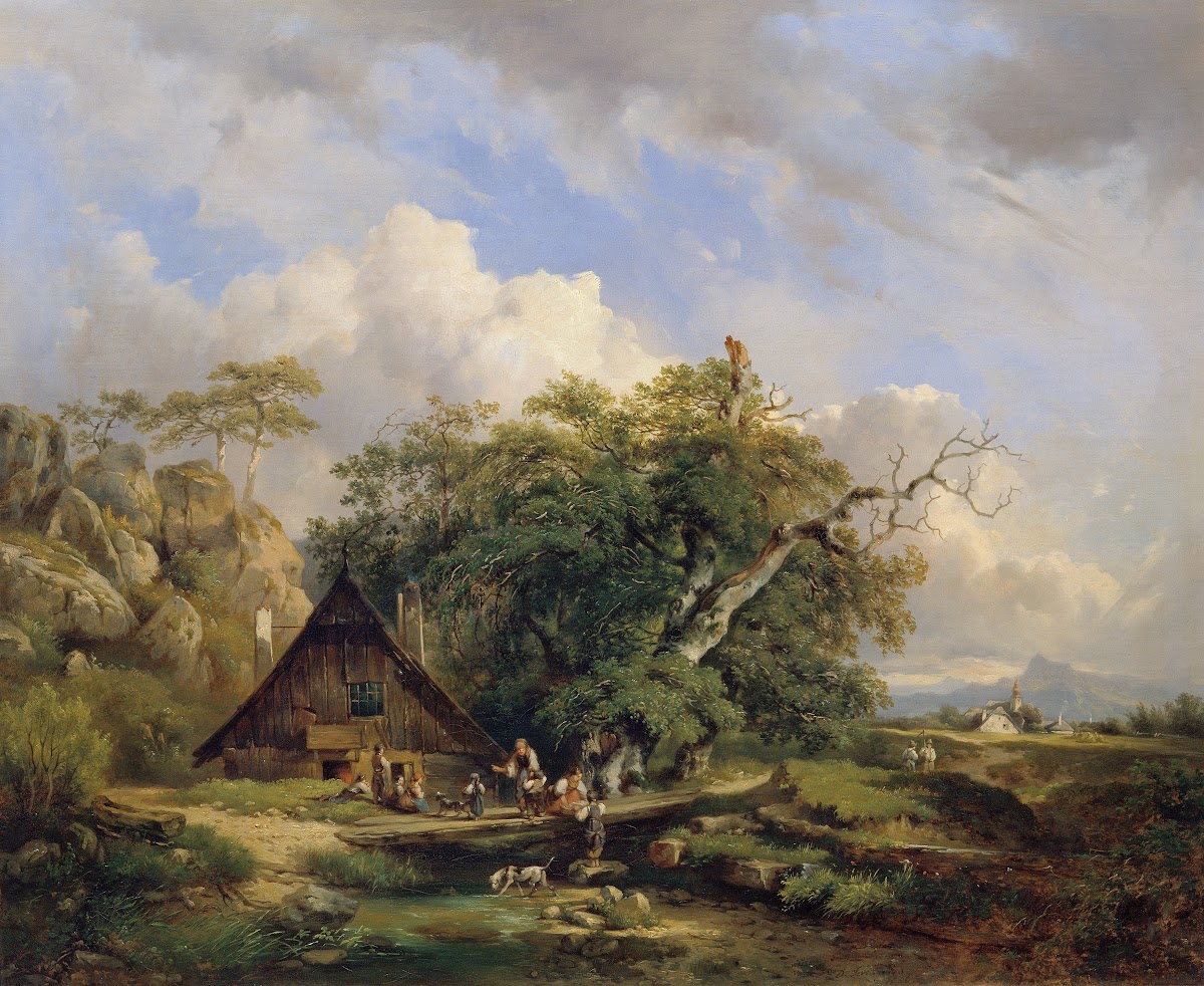 Landschaft bei Gutenstein