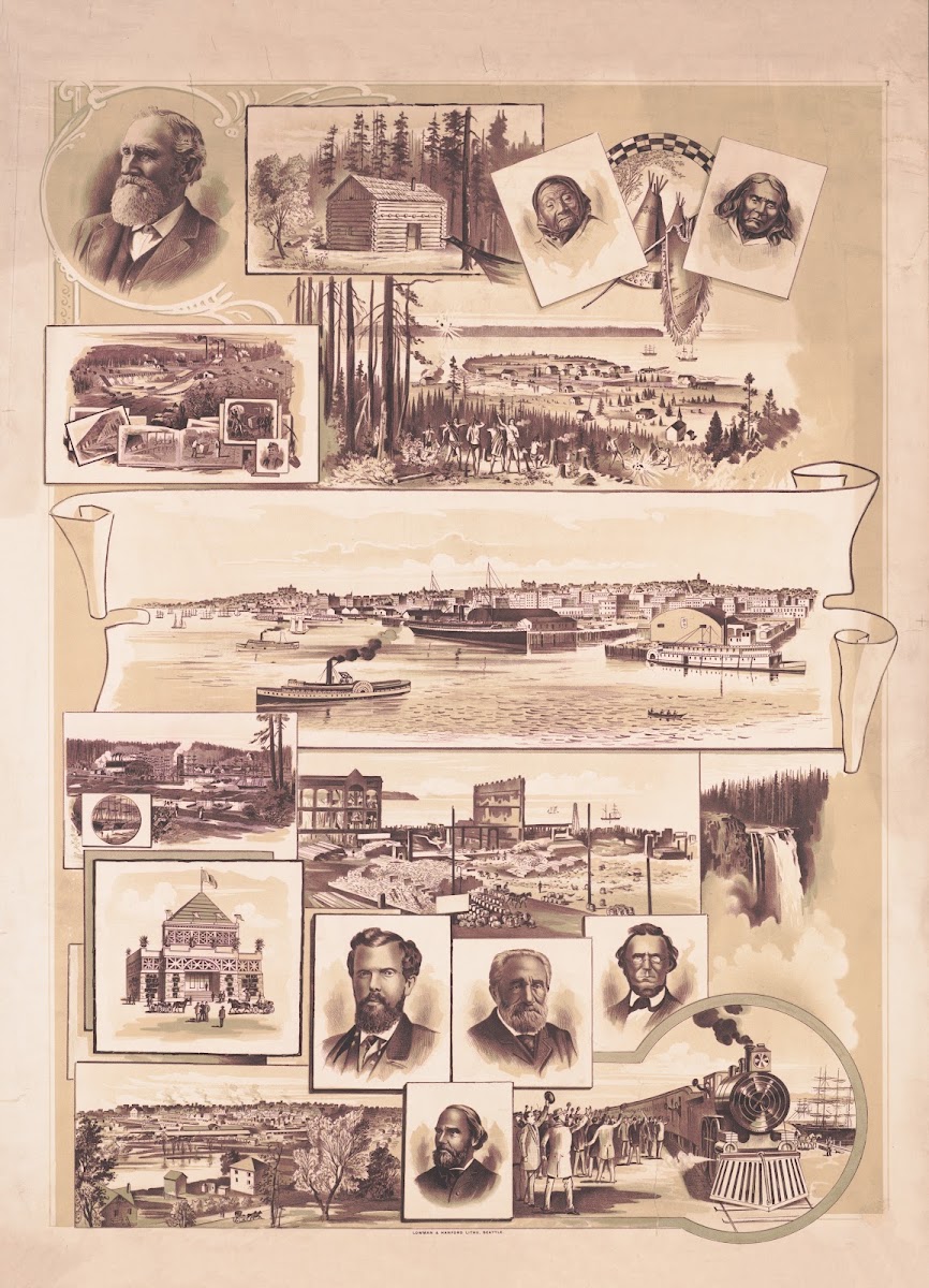 Assorted frontier scenes 1893