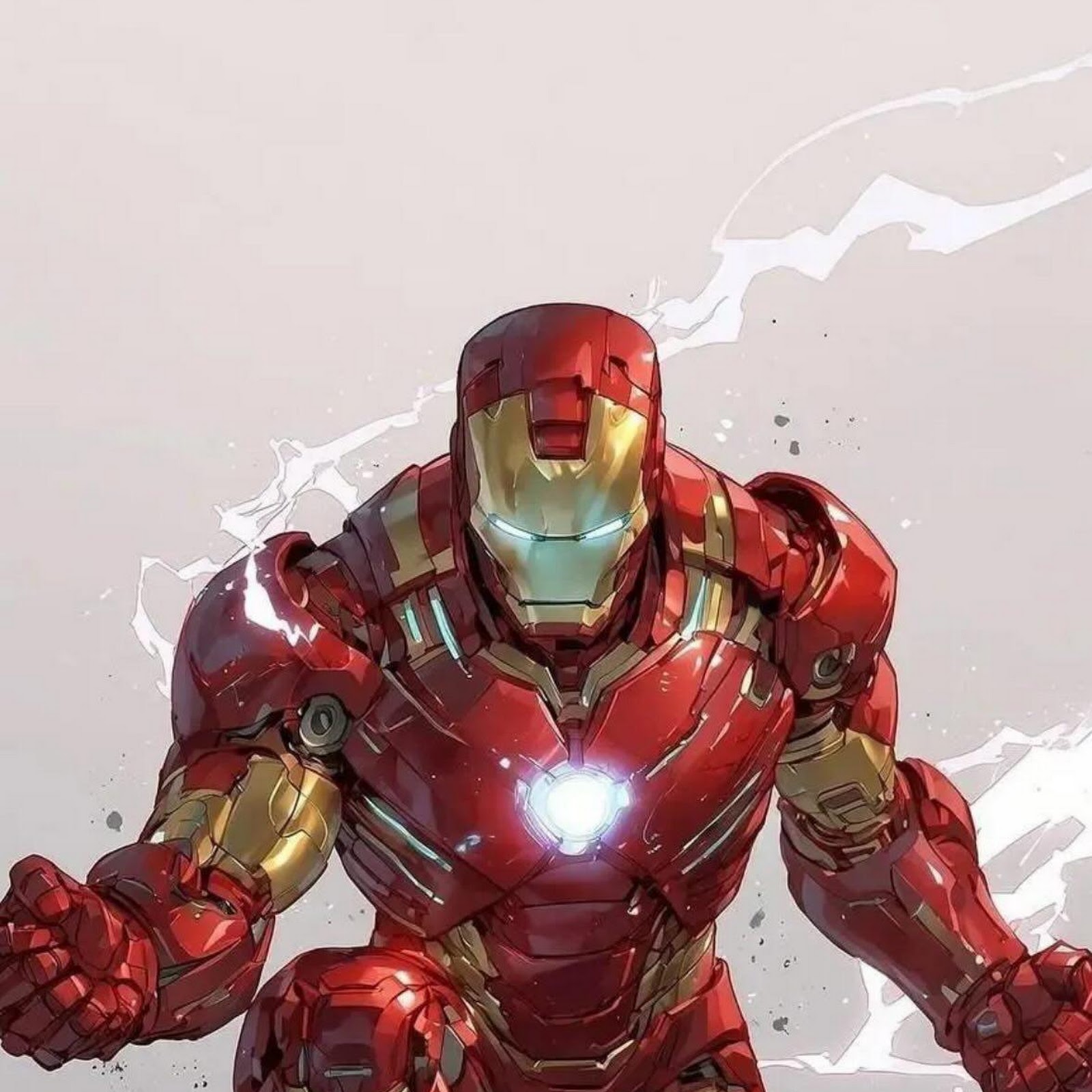 Download Iron Man Superhero Landing Full HD iPhone