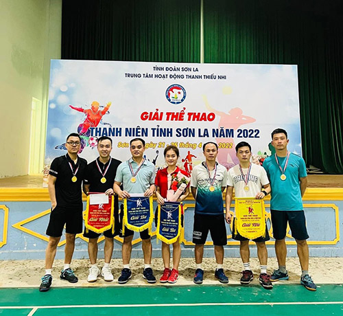 Đoàn thể thao Trường Đại học Tây Bắc tham dự Giải thể thao thanh niên tỉnh Sơn La năm 2022
