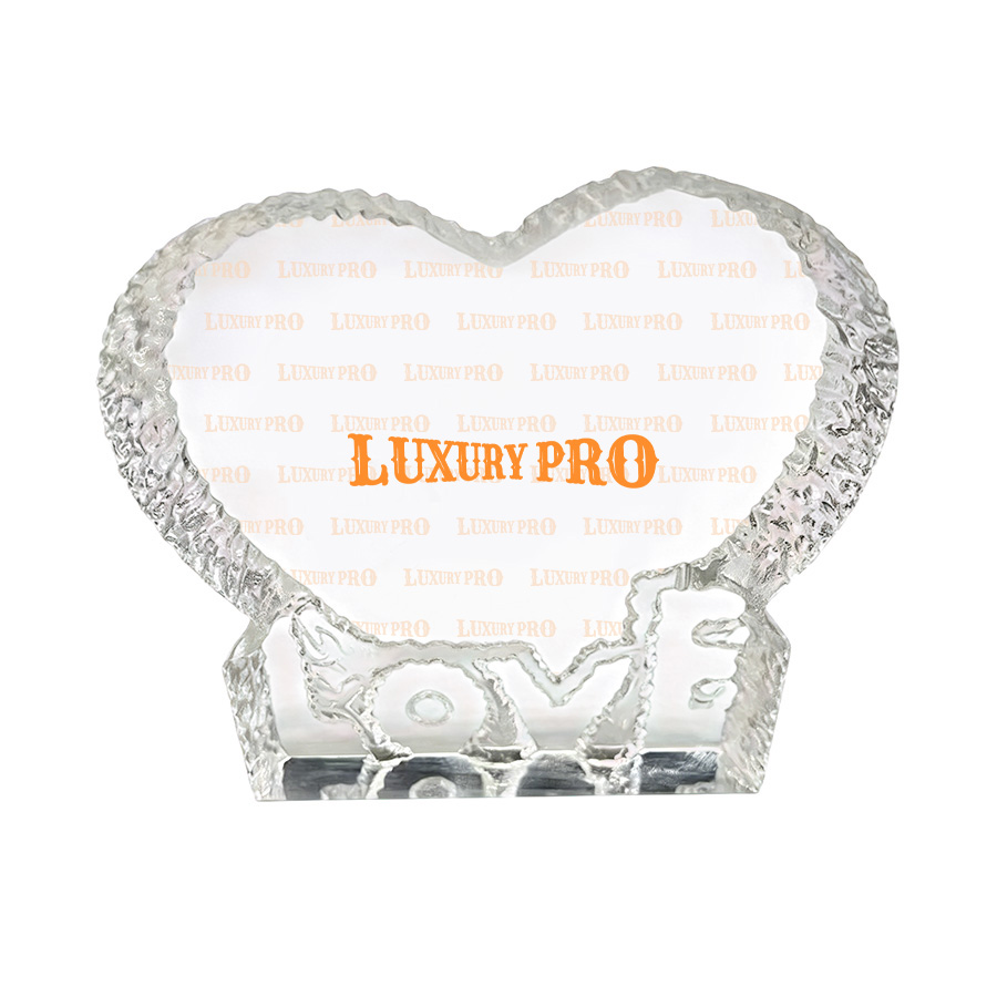 LOVE Crystal Ornaments