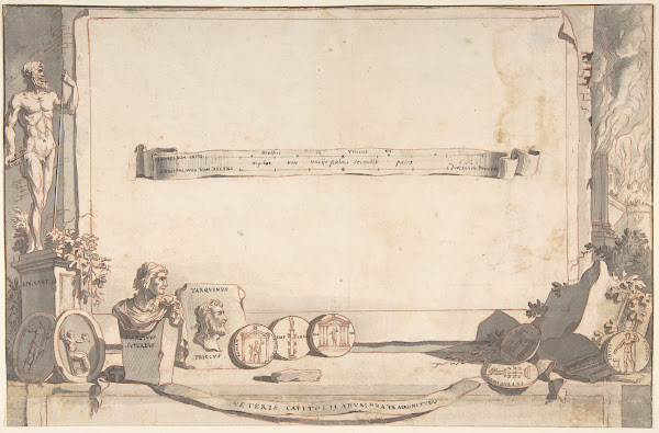 Adumbration of Capitoline Hill before 1704