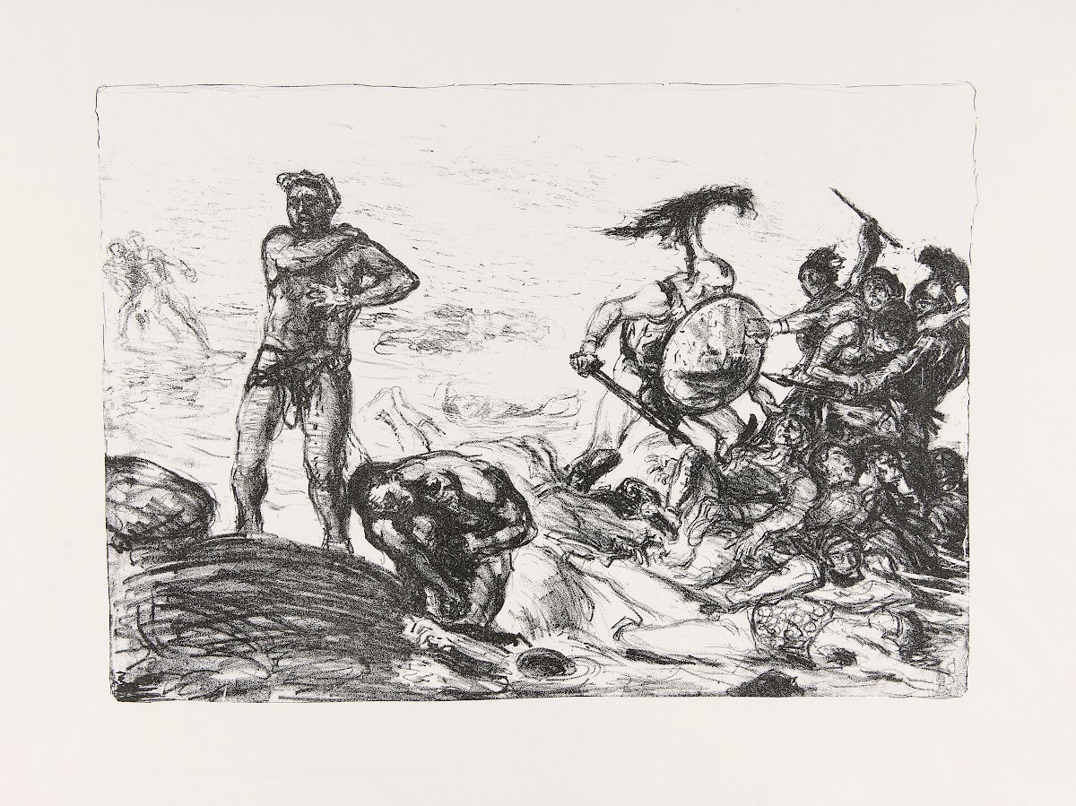 Achill wütet im Skamander 1907