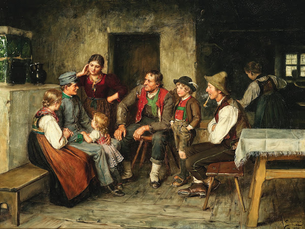 A Young Soldier on Leave 1890