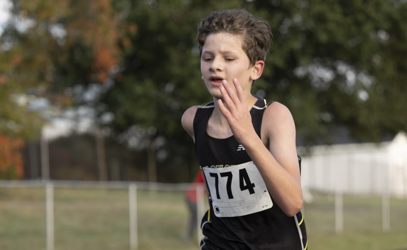 Photo from MS: Cross Country of Owen Rentschler