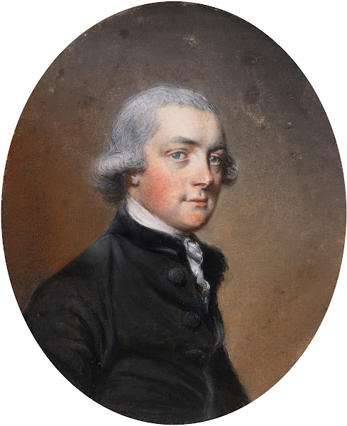 Portrait of a Gentleman in a Black Coat 1770s