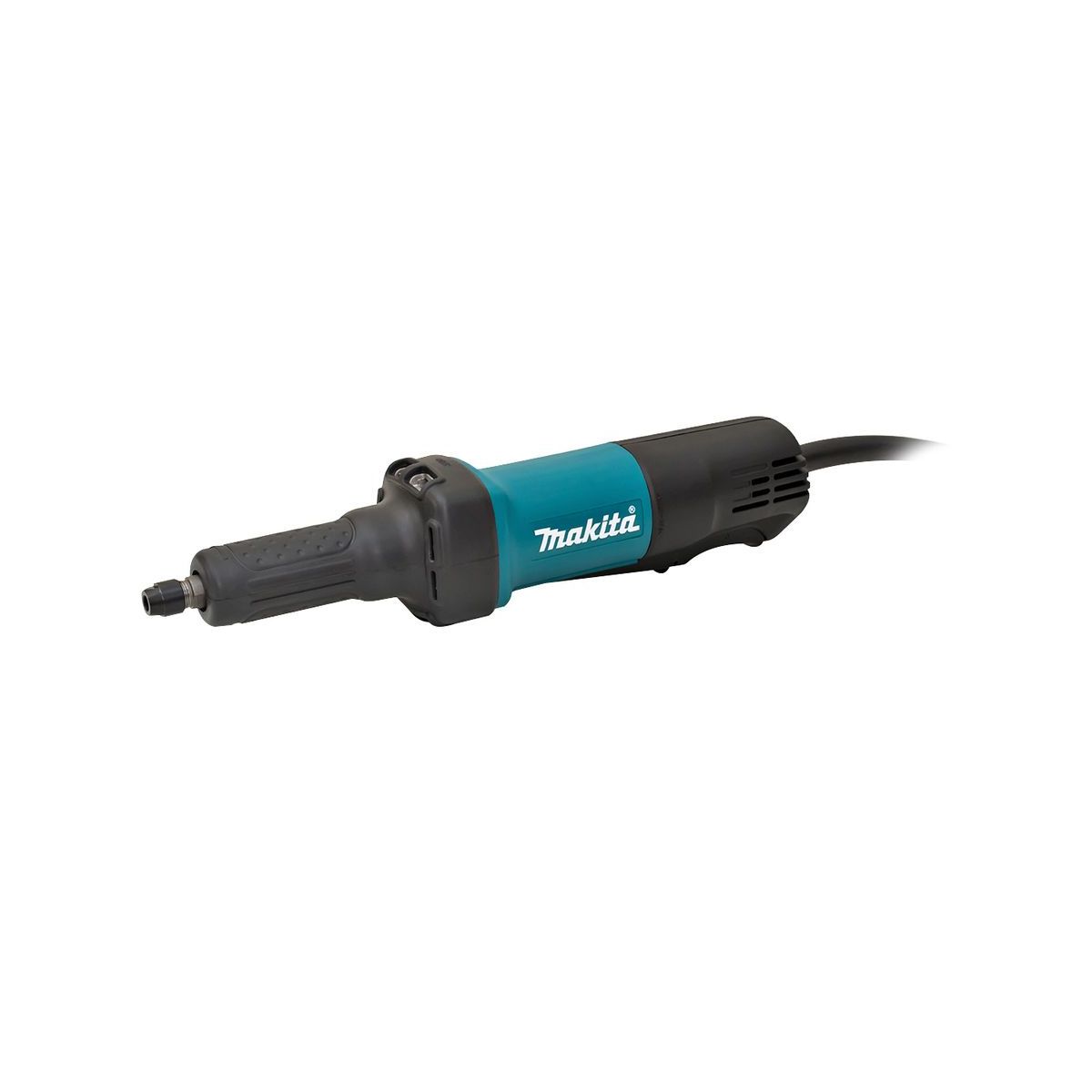 MAKITA เครื่องเจียรแกนไฟฟ้า ขนาด 6 มม. (1/4 นิ้ว ) กำลังไฟ 400 วัตต์ รุ่น GD-0600 ความเร็วรอบตัวเปล่า 25,000 รอบ/นาที สวิตช์บีบ มีฉนวนสองชั้น (มากีต้า)