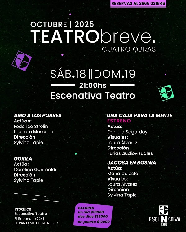 TEATRObreve. CUATRO OBRAS