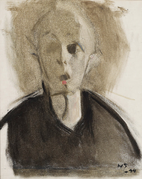 Self Portrait with Red Spot 1944
