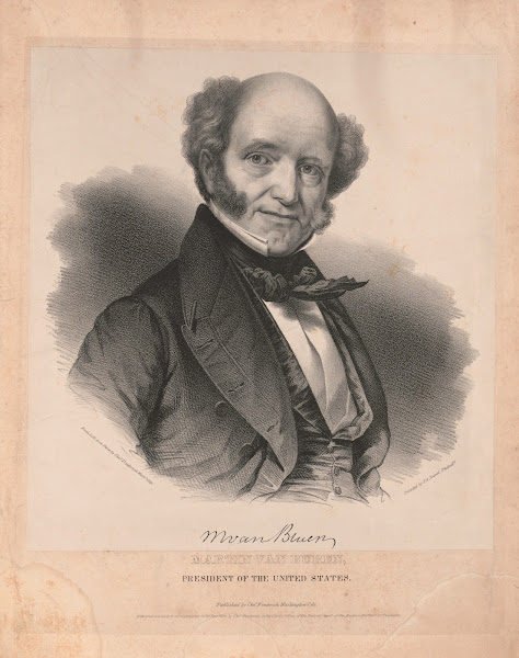 Martin Van Buren President of the United States 1839