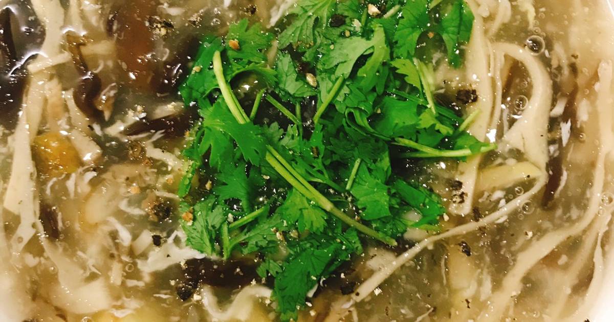 Soup lươn nấm